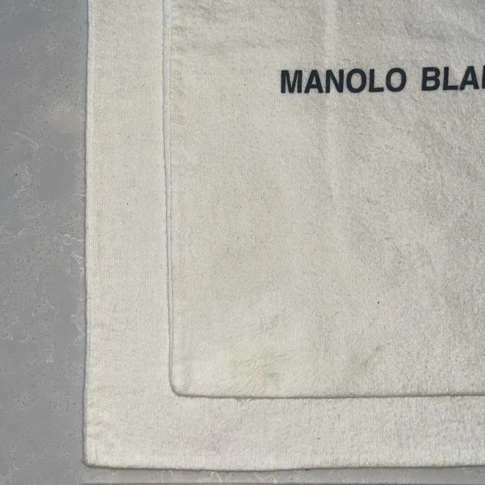 Pair of Authentic Manolo Blahnik Dust Bags